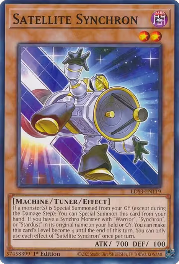 Satellite Synchron (LDS3-EN119), Legendary Duelists: Season 3 — Yu-Gi-Oh! card price