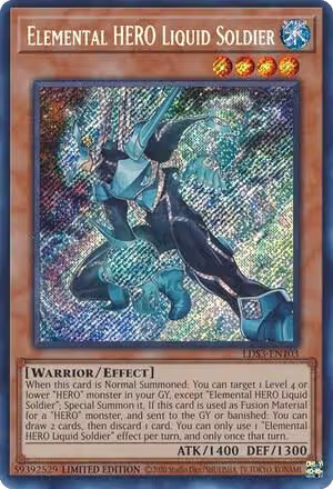 Elemental HERO Liquid Soldier (LDS3-EN103) — card price