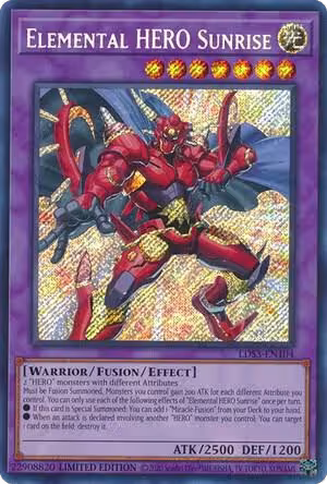 Elemental HERO Sunrise (LDS3-EN104), Legendary Duelists: Season 3 — Yu-Gi-Oh! card price