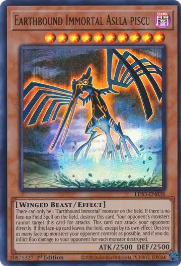 Earthbound Immortal Aslla Piscu (LDS3-EN038), Legendary Duelists: Season 3 — Yu-Gi-Oh! card price