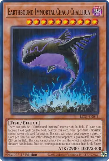 Earthbound Immortal Chacu Challhua (LDS3-EN041), Legendary Duelists: Season 3 — Yu-Gi-Oh! card price