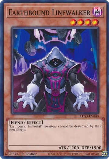 Earthbound Linewalker (LDS3-EN048), Legendary Duelists: Season 3 — Yu-Gi-Oh! card price