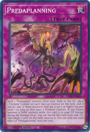 Predaplanning (LDS3-EN081), Legendary Duelists: Season 3 — Yu-Gi-Oh! card price