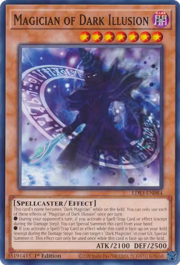 Magician of Dark Illusion (LDS3-EN084), Legendary Duelists: Season 3 — Yu-Gi-Oh! card price