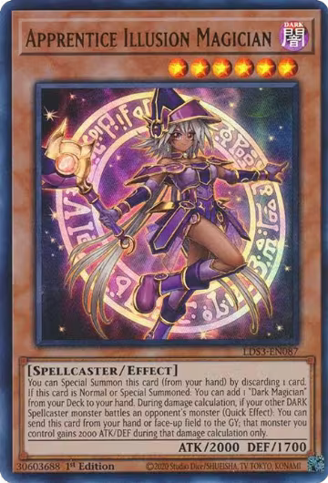 Apprentice Illusion Magician (LDS3-EN087), Legendary Duelists: Season 3 — Yu-Gi-Oh! card price