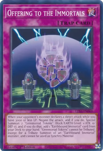 Offering to the Immortals (LDS3-EN060), Legendary Duelists: Season 3 — Yu-Gi-Oh! card price