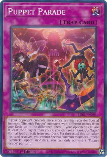 Puppet Parade (LDS3-EN069), Legendary Duelists: Season 3 — Yu-Gi-Oh! card price
