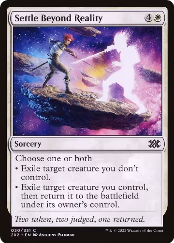 Settle Beyond Reality (30), Double Masters 2022 — Magic card price