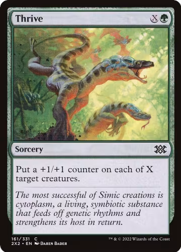 Thrive (161), Double Masters 2022 — Magic card price