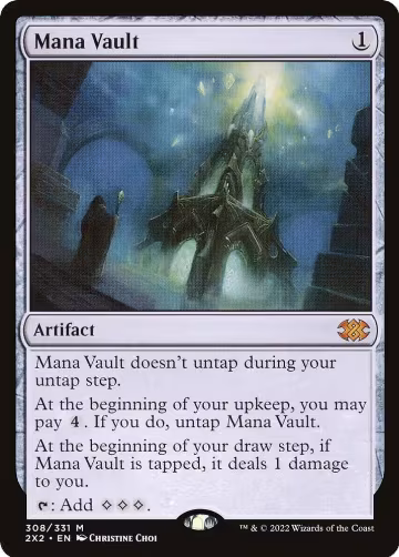 Mana Vault (308), Double Masters 2022 — Magic card price