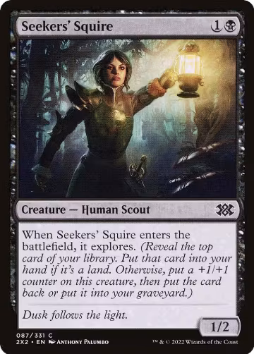 Seekers' Squire (87), Double Masters 2022 — Magic card price