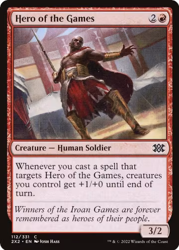 Hero of the Games (112), Double Masters 2022 — Magic card price