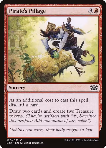 Pirate's Pillage (120), Double Masters 2022 — Magic card price