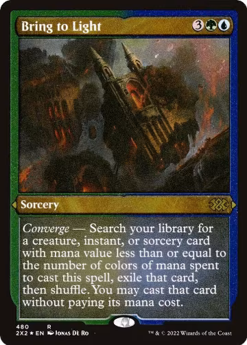 Bring to Light (Foil Etched) (480), Double Masters 2022 — Magic card price