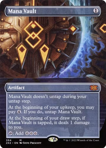 Mana Vault (Borderless) (394) — card price