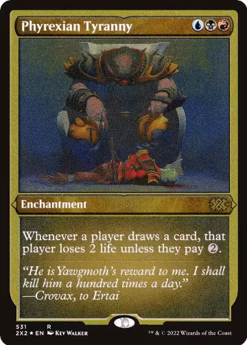 Phyrexian Tyranny (Foil Etched) (531), Double Masters 2022 — Magic card price