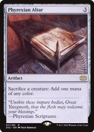 Phyrexian Altar (311), Double Masters 2022 — Magic card price