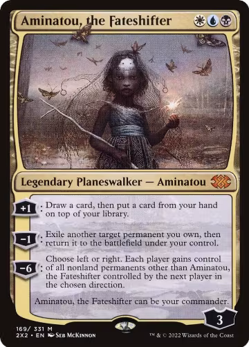 Aminatou, the Fateshifter (169), Double Masters 2022 — Magic card price