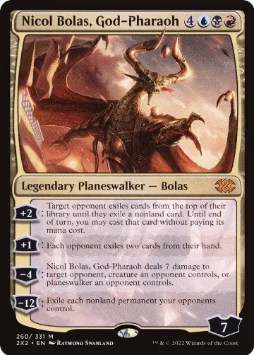 Nicol Bolas, God-Pharaoh (260), Double Masters 2022 — Magic card price