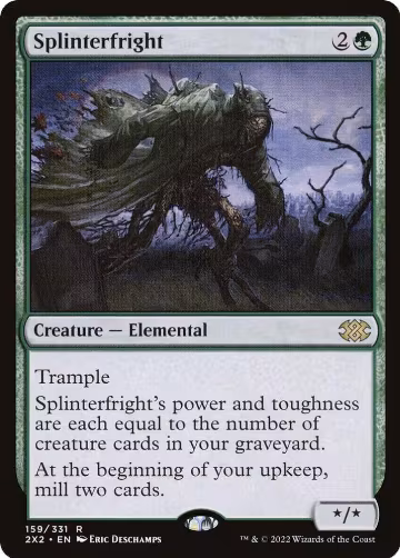 Splinterfright (159), Double Masters 2022 — Magic card price