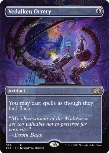 Vedalken Orrery (Borderless) (399), Double Masters 2022 — Magic card price