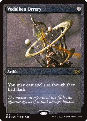 Vedalken Orrery (Foil Etched) (568), Double Masters 2022 — Magic card price