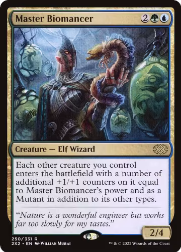 Master Biomancer (250), Double Masters 2022 — Magic card price