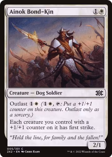 Ainok Bond-Kin (5), Double Masters 2022 — Magic card price