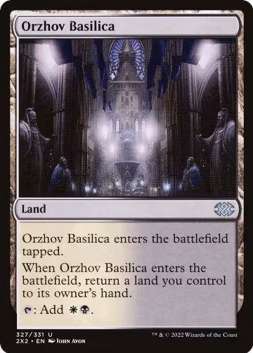 Orzhov Basilica (327), Double Masters 2022 — Magic card price