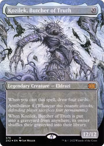 Kozilek, Butcher of Truth (Textured Foil) (576), Double Masters 2022 — Magic card price