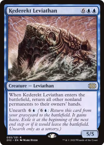 Kederekt Leviathan (55), Double Masters 2022 — Magic card price
