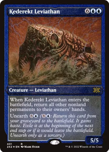 Kederekt Leviathan (Foil Etched) (431), Double Masters 2022 — Magic card price