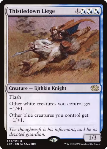 Thistledown Liege (285), Double Masters 2022 — Magic card price