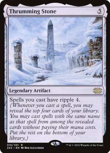 Thrumming Stone (315), Double Masters 2022 — Magic card price