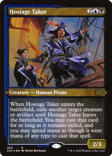 Hostage Taker (Foil Etched) (505), Double Masters 2022 — Magic card price