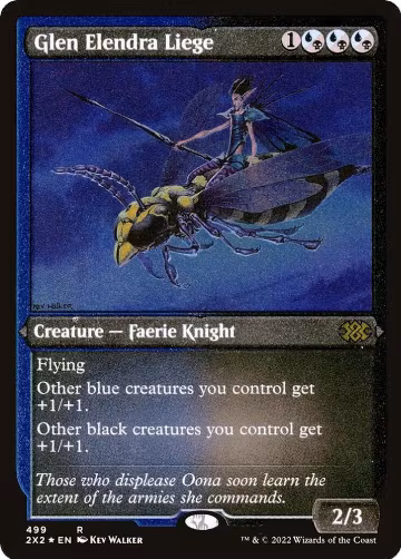 Glen Elendra Liege (Foil Etched) (499), Double Masters 2022 — Magic card price