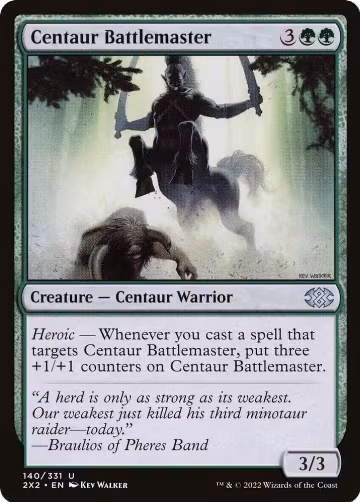 Centaur Battlemaster (140), Double Masters 2022 — Magic card price