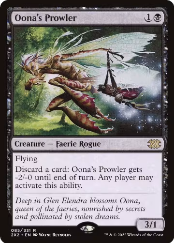 Oona's Prowler (85), Double Masters 2022 — Magic card price