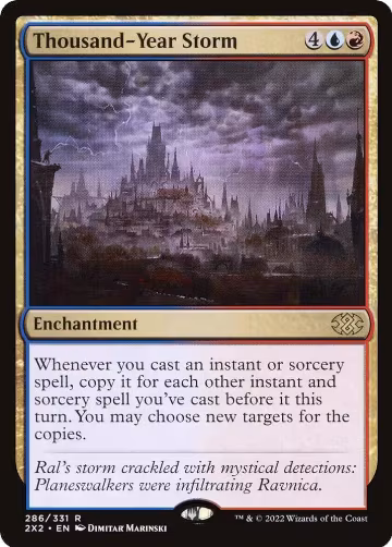 Thousand-Year Storm (286), Double Masters 2022 — Magic card price