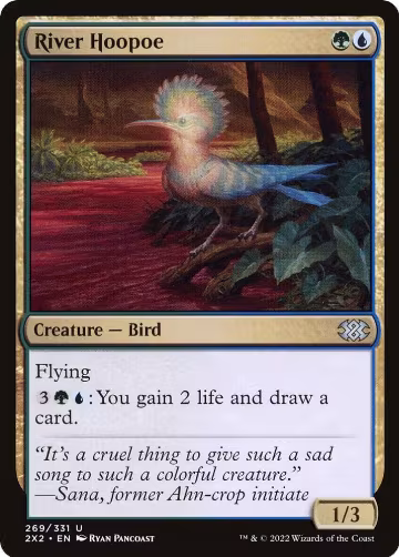 River Hoopoe (269), Double Masters 2022 — Magic card price