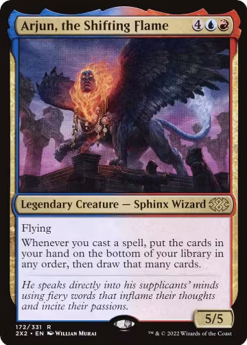 Arjun, the Shifting Flame (172), Double Masters 2022 — Magic card price
