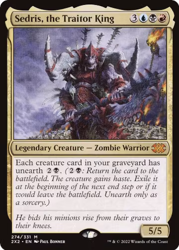 Sedris, the Traitor King (274), Double Masters 2022 — Magic card price
