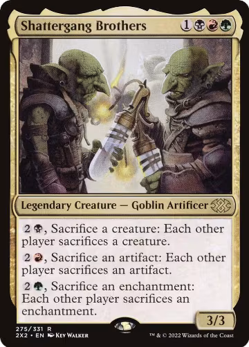 Shattergang Brothers (275), Double Masters 2022 — Magic card price