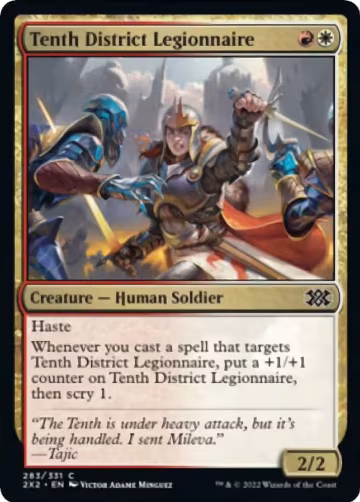 Tenth District Legionnaire (283), Double Masters 2022 — Magic card price