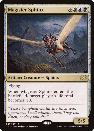 Magister Sphinx (247), Double Masters 2022 — Magic card price