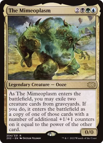 The Mimeoplasm (254), Double Masters 2022 — Magic card price