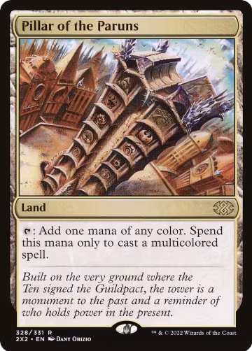 Pillar of the Paruns (328), Double Masters 2022 — Magic card price