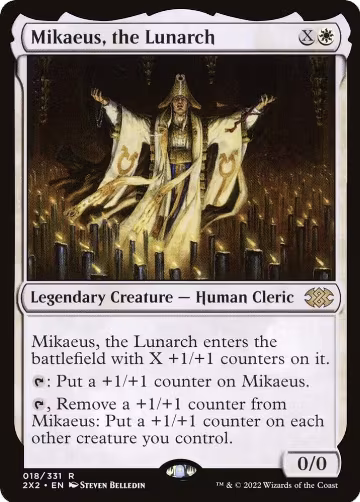 Mikaeus, the Lunarch (18), Double Masters 2022 — Magic card price