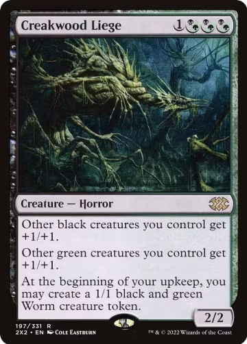 Creakwood Liege (197), Double Masters 2022 — Magic card price