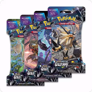 Ultra Prism Sleeved Booster Pack Art Bundle [Set of 4], SM - Ultra Prism — Pokémon sealed product price